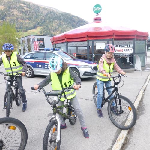 Radfahrübung