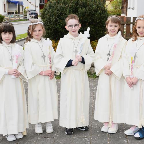 Unsere 5 Erstkommunionkinder