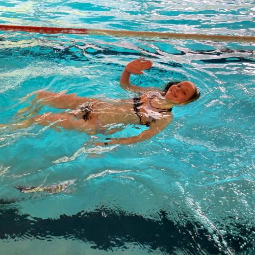 Schwimmkurs mit Michaela